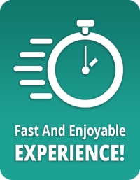 Fast and enjoyable experience.